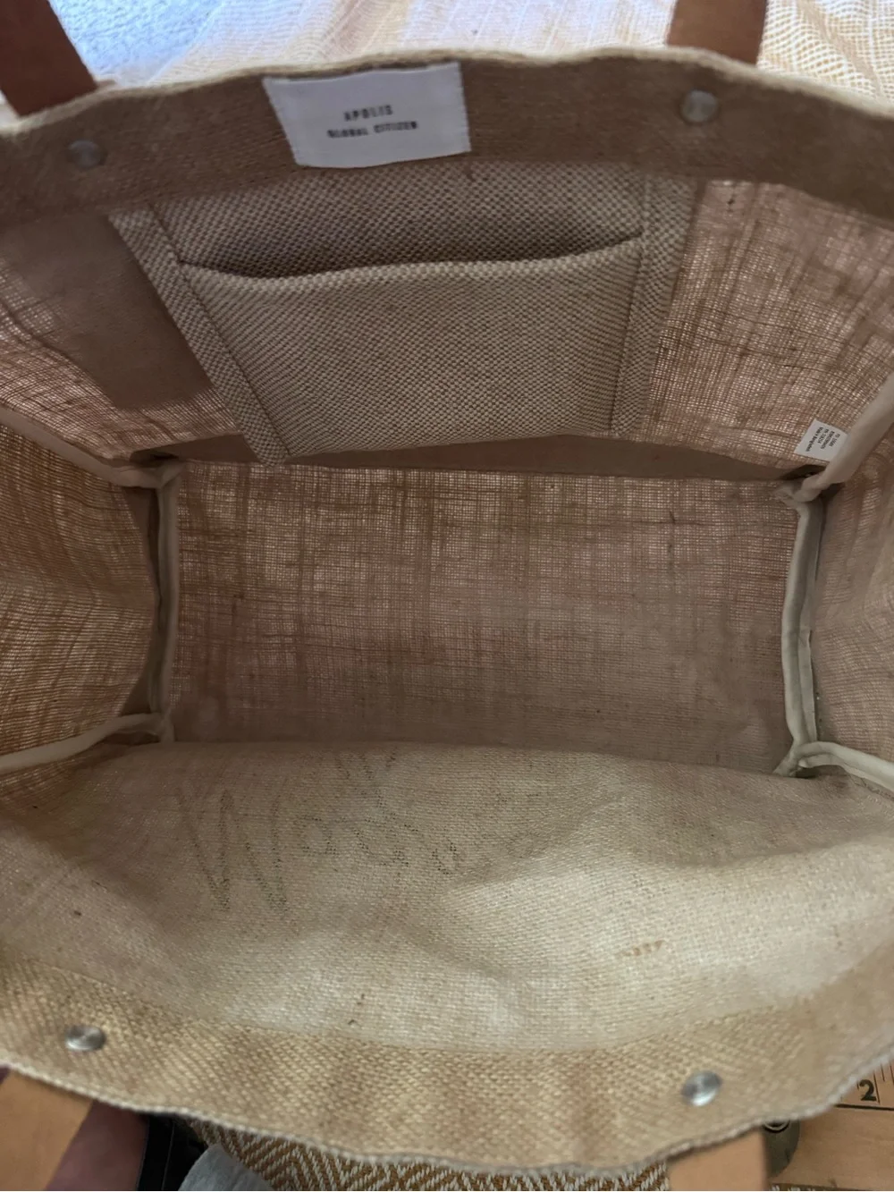 The Magnolia Script Market Tote. NWT